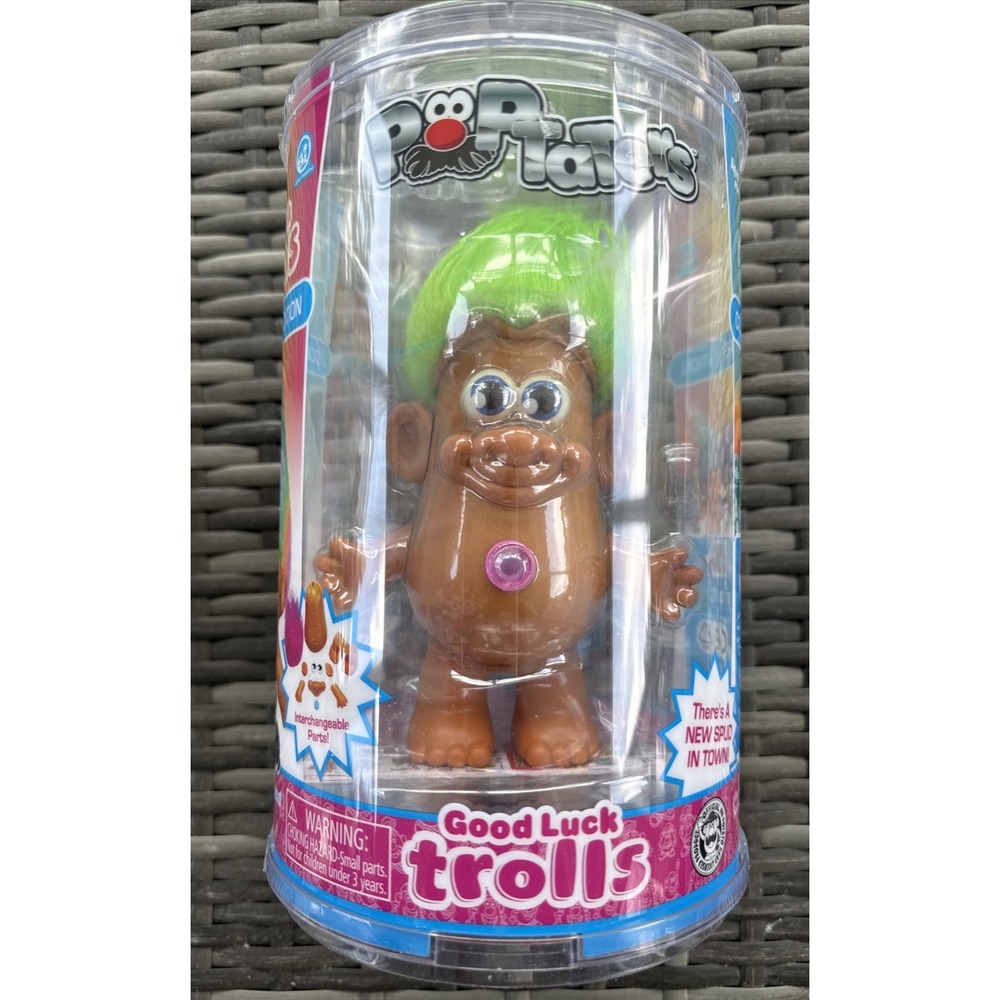Poptaters Good Luck Trolls Mr Potato Head‎ Figure Collectors Edition New